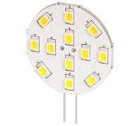 Goobay 30588 Projecteur LED, 2 W - culot G4, remplace 20 W, blanc chaud, non dimmable