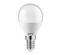 Lampe LED GTV bougie E14 3000K blanc chaud - sans scintillement, durable - pour éclairage LED maison