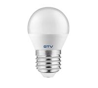 Lampe LED GTV bougie E27 3000K blanc chaud - sans scintillement, durable - pour éclairage LED maison, bureau et atelier