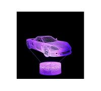 Lampe LED lumineux 3D Illusion optique bureau Veilleuse avec 7 couleurs wedazano285 G