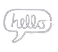 Lampe LED Murale Effet Néon "Hello" Blanc et Rose - GOOTA - ALTOBUY Blanc G