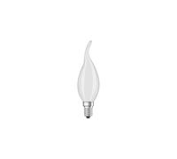 Lampe LED OSRAM LED SUPERSTAR Classic BA40 flamme dimmable E14 3,4W 2700K 470 lm verre dépoli 320°