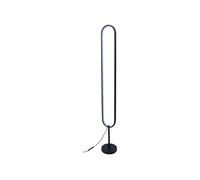 Lampe LED Ovale sur Pied H120cm Eclairage Blanc Chaud -