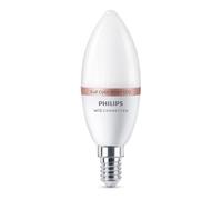 Ampoule Led Bougie Connectée Philips - Wiz - Eyecomfort - Multicolore - 4,9w - 470 Lumens - E14 - 93208