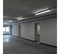 Lampe LED pour locaux humides 150 cm Lampe de cave Lampe à vasque 3840 lumens 48 watts blanc froid 4 pièces SET