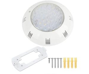 Lampe LED pour piscine 12 V CA, 9 W, IP68, étanche, adaptée à la baignade, à fixation murale, submersible, pour bassin extérieur, 6 500 K