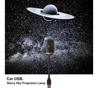 Lampe LED romantique ciel étoilé, projecteur de galaxie saturne alimenté par USB, pour toit de voiture, salle de fête, décoration de plafond, Plug and Play