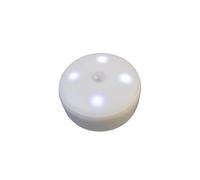 Lampe LED ronde détecteur de mouvements et de luminosité 50 Lumens - -