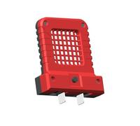 Lampe LED sans fil compatible avec batterie - Design mains libres - Corps en plastique pour intérieur/extérieur - Éclairage amovible pour l'alimentation