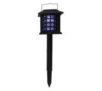 Lampe LED Solaire Anti-Moustiques Noire à Suspendre ou à Planter - GILLUS