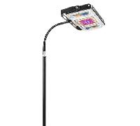 Lampe LED sur pied pour plantes de 1,6 m avec minuterie et variateur Black