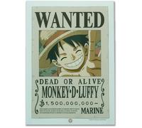Lampe LED - TEKNOFUN - Néon mural Luffy Wanted One Piece 30 cm