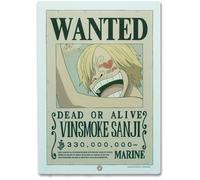 Lampe LED - TEKNOFUN - Néon mural Sanji Wanted One Piece 30 cm