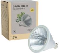 Lampe LED Venso EcoSolutions Growlight pour plantes d'intérieur, culot E27, spectre complet, 15 W, Venso EcoSolutions, photosynthèse améliorée, production accrue de chlorophylle, lampe pour plantes Ve