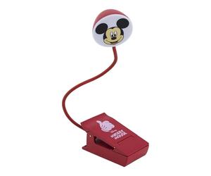 Lampe liseuse enfant Paladone Mickey Rouge 13x8x5 cm