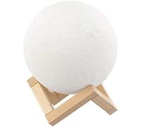 Lunartec Lampe à poser MoovyMoon Lune Luminosité et couleurs variables Ø 15 cm
