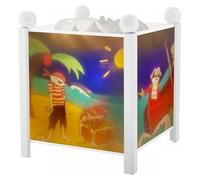 Lampe magique Trousselier - Pirates, 12V (cadre blanc)