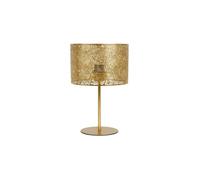 Ostaria 36165 Lampe à poser en Métal ajouré 'Corazon' Extérieur et Intérieur Dorée - Douille E27 à vis - Dim : D22xH35cm - luminaire modèle Corazon doré