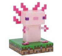 Paladone Lampe de bureau Minecraft Axolotl Icon V2 – sous licence officielle – Rose