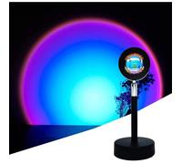 Lampe moderne - TANBABY - Lumière LED de projection - Rotation 90 degrés - Couleur arc-en-ciel - Intérieur