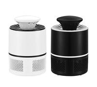 Lampe Moustique Electrique 3-en-1 Piege A Moustiques LED Silencieux pour Chambre - Protection Automatique avec Capteur Photosensible Tue Mouches sans Bruit Maison Produits Chimiques
