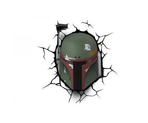 Lampe Murale 3D Deco Light Star Wars - Boba Fett