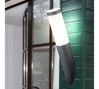 Lampe Murale À LED Anthracite Éclairage De Véranda EN INOX Pour Extérieur