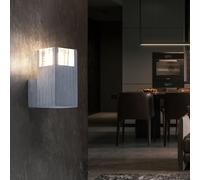 Globo Wandleuchte Wandstrahler Moderne Aluminium Silber G9 230 V Innen