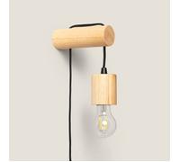 Ledkia Lampe Murale Bois Torse