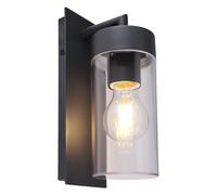 Lampe murale d'extérieur anthracite LED Lampe de façade Lampe de porte d'entrée Lanterne claire, 7W 806lm blanc chaud, l x h 8,9 x 25 cm