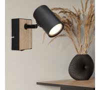 Globo Lighting Robby applique murale 1x35 W noir-bois 57911-1BW
