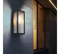 Globo Lighting Gundula applique murale extérieure 1x60 W noir-transparent 31980