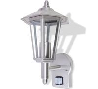 Lampe murale extérieure avec capteur Acier inoxydable vidaXL vidaXL