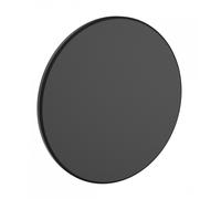 Lampe Murale Extérieure LED Piatta Noire Ronde Ø25Cm 18W CCT Blanc Chaud-Froid