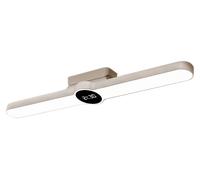 Lampe murale LED, 40 cm, avec variateur d'intensité, réveil numérique, rechargeable, portable