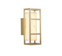 Lampe Murale LED De Salle De Bain Résine Métal Or IP44 8 W 204 Lm 3000 K