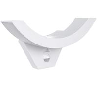 Lampe murale LED décorative avec détecteur de mouvement infrarouge, pour intérieur ou extérieur, 800 lumens, 10W