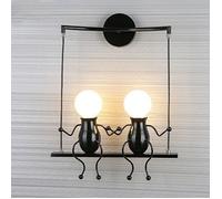 Lampe Murale Moderne - Créatif et Simple - Noir