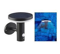 Lunartec Lampe murale solaire à LED 600lm "WL-600.solar" avec détecteurs