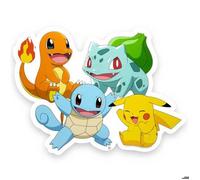 Pokemon Lampe Murale Neon Pikachu Et Starters