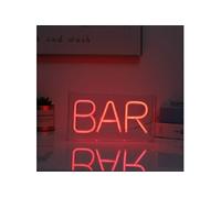 Lampe Néon LED I-Total XL2761 Rectangulaire avec prise USB idéal pour Chambre, Décoration