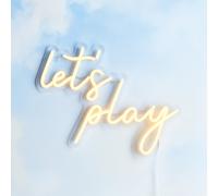 Lampe Néon Let's Play