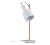 Paulmann Neordic lampe de bureau 1x20 W blanc-cuivre 79658