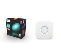 Lampe nomade connectée Philips Hue Go Led + Pont de connexion Hue Bridge
