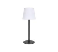 Lampe nomade d'extérieur blanc et noir rechargeable USB avec 3 niveaux éclairage - - ALTOBUY Blanc G