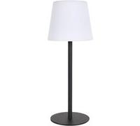 Lampe nomade d'extérieur blanc et noir rechargeable USB avec 3 niveaux éclairage - - ALTOBUY Blanc G