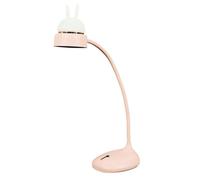 Lampe ou veilleuse de bureau led chat rose kawaii rechargeable avec 3 niveaux de luminosité