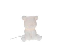 Lampe Ourson 23 cm - - Blanc - Porcelaine