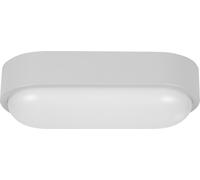 Lampe ovale ZELLA NEO XL 15 W 3000 K/4000 K, gris