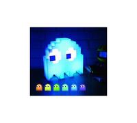 Lampe Fantôme Pac-Man - Officielle avec Modes de Couleur Changeante, Couleurs Réactives à la Musique, Alimentée par USB, Cadeau Rétro Gamer